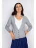 ASSUILI Kaschmir-Cardigan in Grau