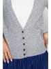 ASSUILI Kaschmir-Cardigan in Grau