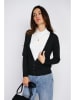 ASSUILI Kaschmir-Cardigan in Schwarz