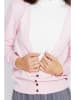 ASSUILI Kaschmir-Cardigan in Rosa