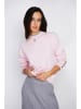 ASSUILI Kaschmir-Pullover in Rosa