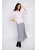 ASSUILI Kaschmir-Pullover in Rosa