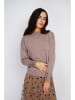 ASSUILI Pullover in Braun