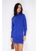 ASSUILI Kaschmir-Kleid in Blau