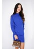 ASSUILI Kaschmir-Kleid in Blau
