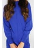 ASSUILI Kaschmir-Kleid in Blau