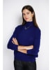 ASSUILI Kasjmieren twinset donkerblauw