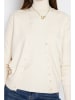 ASSUILI Kaschmir-Twinset in Creme