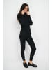 ASSUILI Twinset in Schwarz