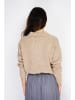 ASSUILI Kaschmir-Pullover in Beige
