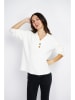 ASSUILI Kaschmir-Pullover in Weiß