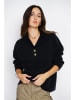 ASSUILI Kaschmir-Pullover in Schwarz