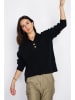 ASSUILI Kaschmir-Pullover in Schwarz