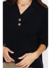 ASSUILI Kaschmir-Pullover in Schwarz