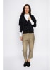 ASSUILI Kaschmir-Cardigan in Schwarz