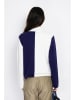 ASSUILI Trui donkerblauw/wit
