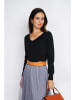 ASSUILI Kaschmir-Pullover in Schwarz