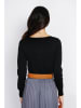 ASSUILI Kaschmir-Pullover in Schwarz
