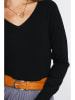 ASSUILI Kaschmir-Pullover in Schwarz