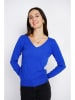 ASSUILI Kaschmir-Pullover in Blau