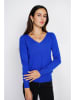 ASSUILI Kaschmir-Pullover in Blau
