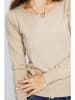 ASSUILI Kaschmir-Pullover in Beige
