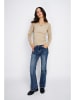 ASSUILI Kaschmir-Pullover in Beige