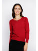 ASSUILI Kaschmir-Pullover in Rot