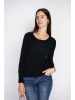 ASSUILI Kaschmir-Pullover in Schwarz