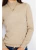 ASSUILI Kaschmir-Pullover in Beige