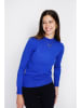 ASSUILI Kaschmir-Pullover in Blau
