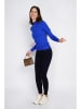 ASSUILI Kaschmir-Pullover in Blau