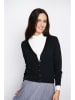 ASSUILI Kaschmir-Cardigan in Schwarz