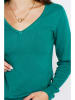 ASSUILI Pullover in Dunkelgrün
