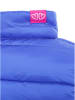 Zwillingsherz Omkeerbare doorgestikte bodywarmer "Colorful" blauw/roze
