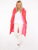 Zwillingsherz Steppmantel "Good Vibes Only" in Rot/ Rosa
