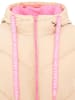 Zwillingsherz Steppmantel "Good Vibes Only" in Beige/ Rosa