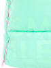 Zwillingsherz Steppmantel "Smile Everyday" in Mint/ Rosa