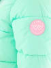 Zwillingsherz Steppmantel "Smile Everyday" in Mint/ Rosa
