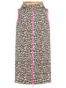 Zwillingsherz Wendeweste "Leopard" in Beige/ Schwarz