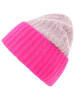 Zwillingsherz Kaschmir-Mütze in Pink/ Rosa