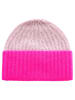 Zwillingsherz Kaschmir-Mütze in Pink/ Rosa