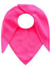 Zwillingsherz Kaschmir-Dreieckstuch in Pink - (L)175 x (B)120 cm