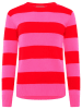 Zwillingsherz Kaschmir-Pullover in Pink/ Rot