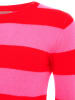 Zwillingsherz Kaschmir-Pullover in Pink/ Rot