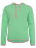 Zwillingsherz Kaschmir-Pullover in Grün