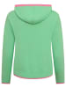 Zwillingsherz Kaschmir-Pullover in Grün