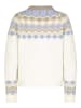 Eight2Nine Pullover in Weiß/ Hellblau