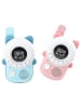 Techkidz Walkie-Talkies "Meuh-meuh" in Hellblau/ Rosa - ab 3 Jahren