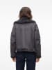 Vero Moda Kunstleren jas "Peggy" grijs